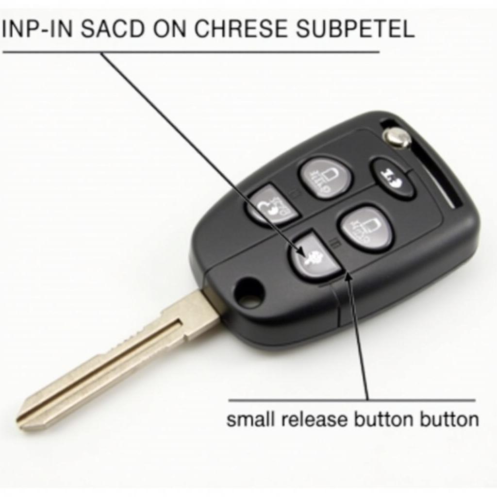 2014 Subaru Forester Key Fob Release Button Location