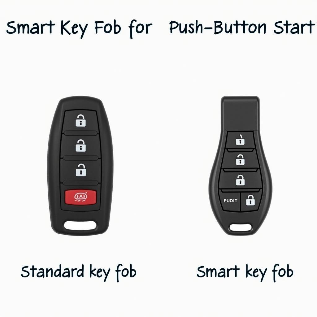 2014 Toyota Camry Key Fob Types: Standard and Smart Key