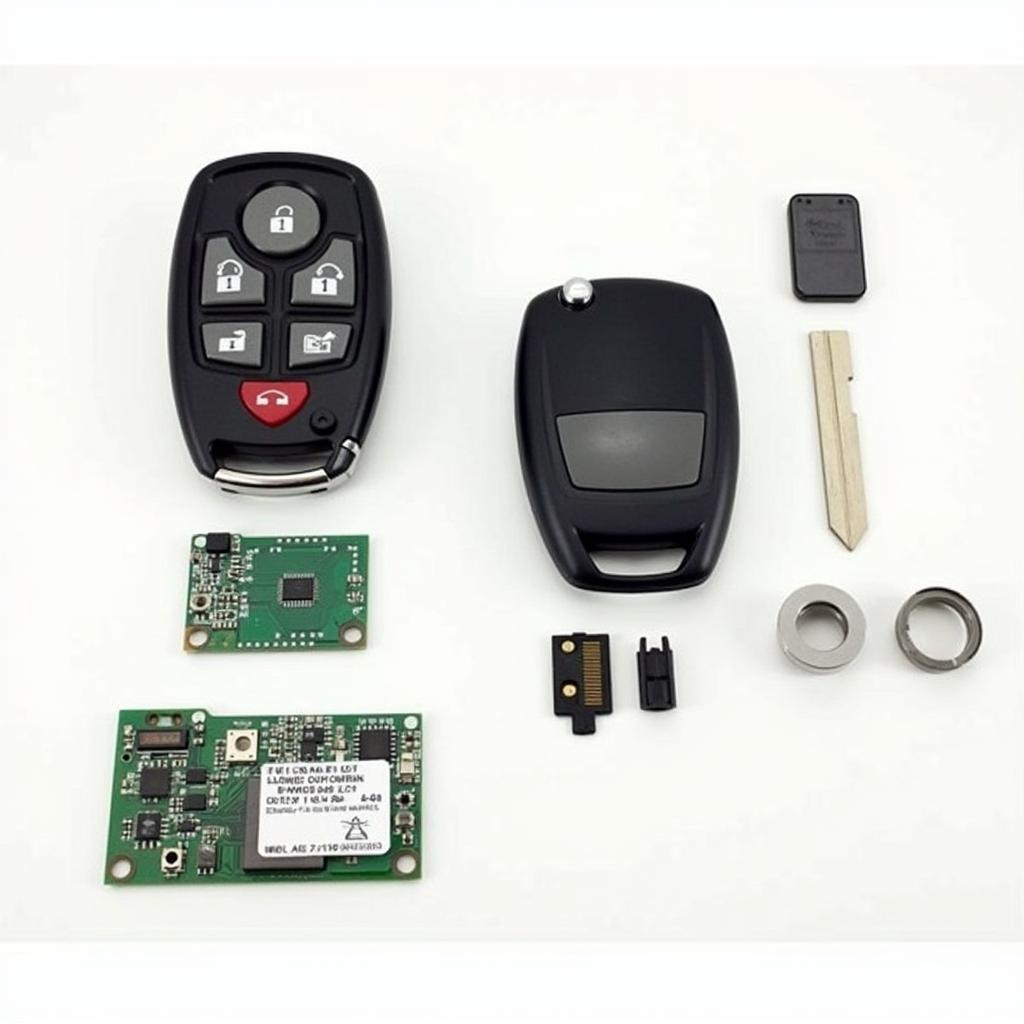 2015 BMW 328i Key Fob Components: Transponder, Battery, and Circuit Board