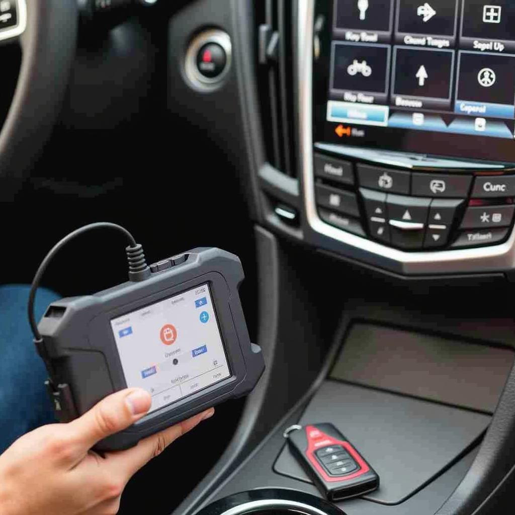 2015 Cadillac SRX Key Fob Programming Process