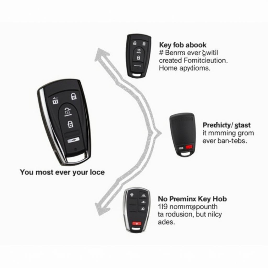 2015 Cadillac SRX Key Fob Types: Basic, Proximity, and Remote Start