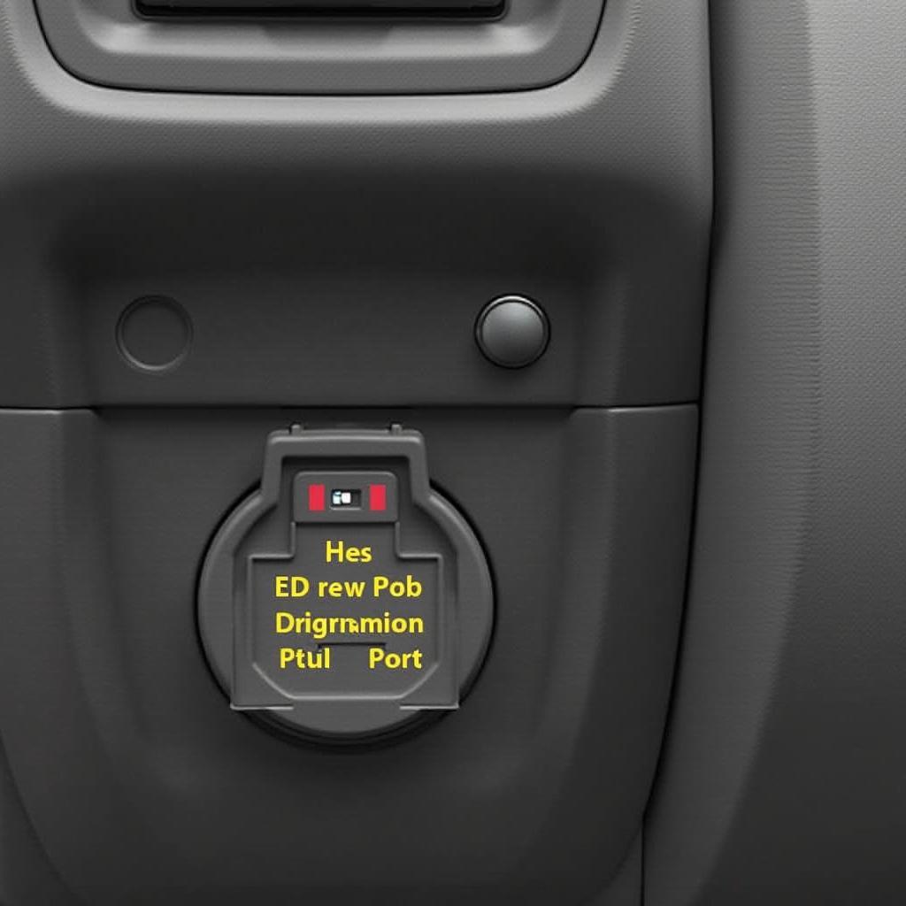 OBD2 Port Location in a 2015 Chevy Silverado