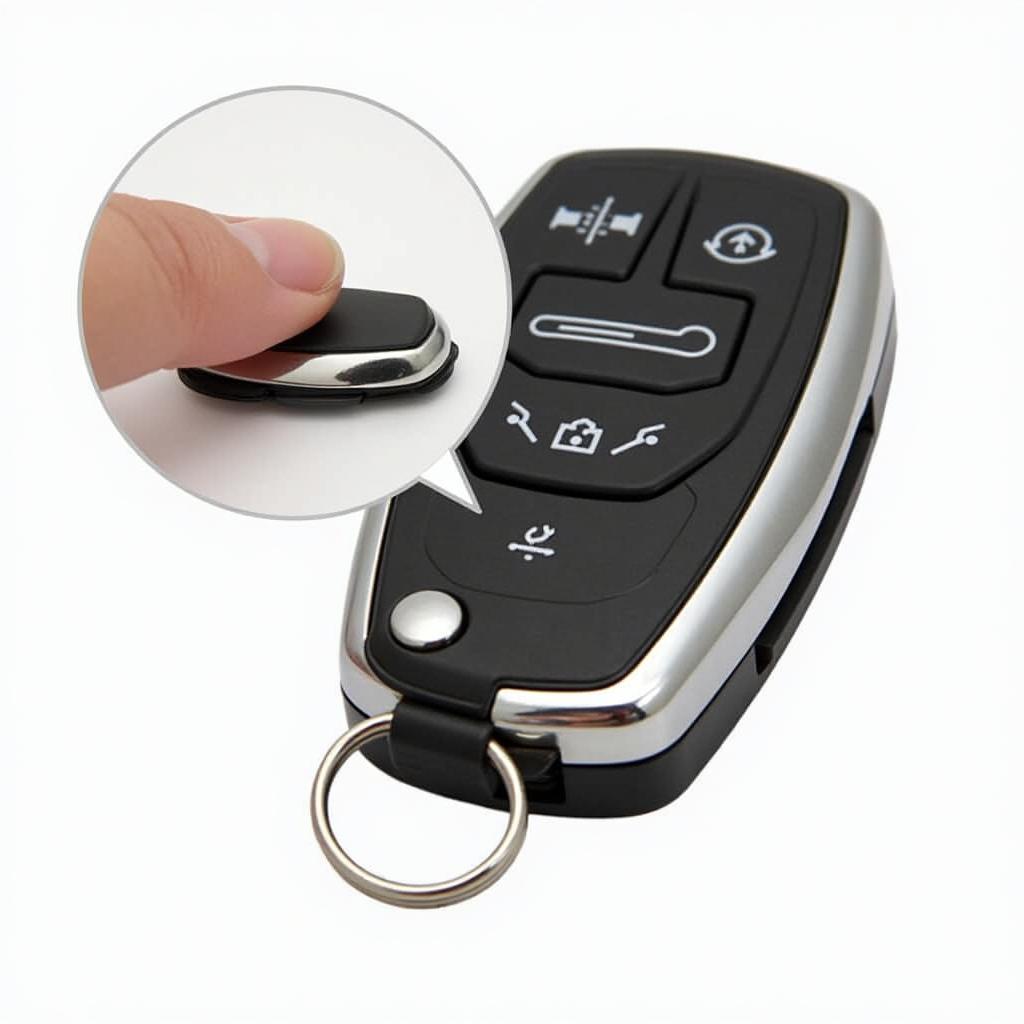 2015 Chrysler 200 Key Fob Battery Location