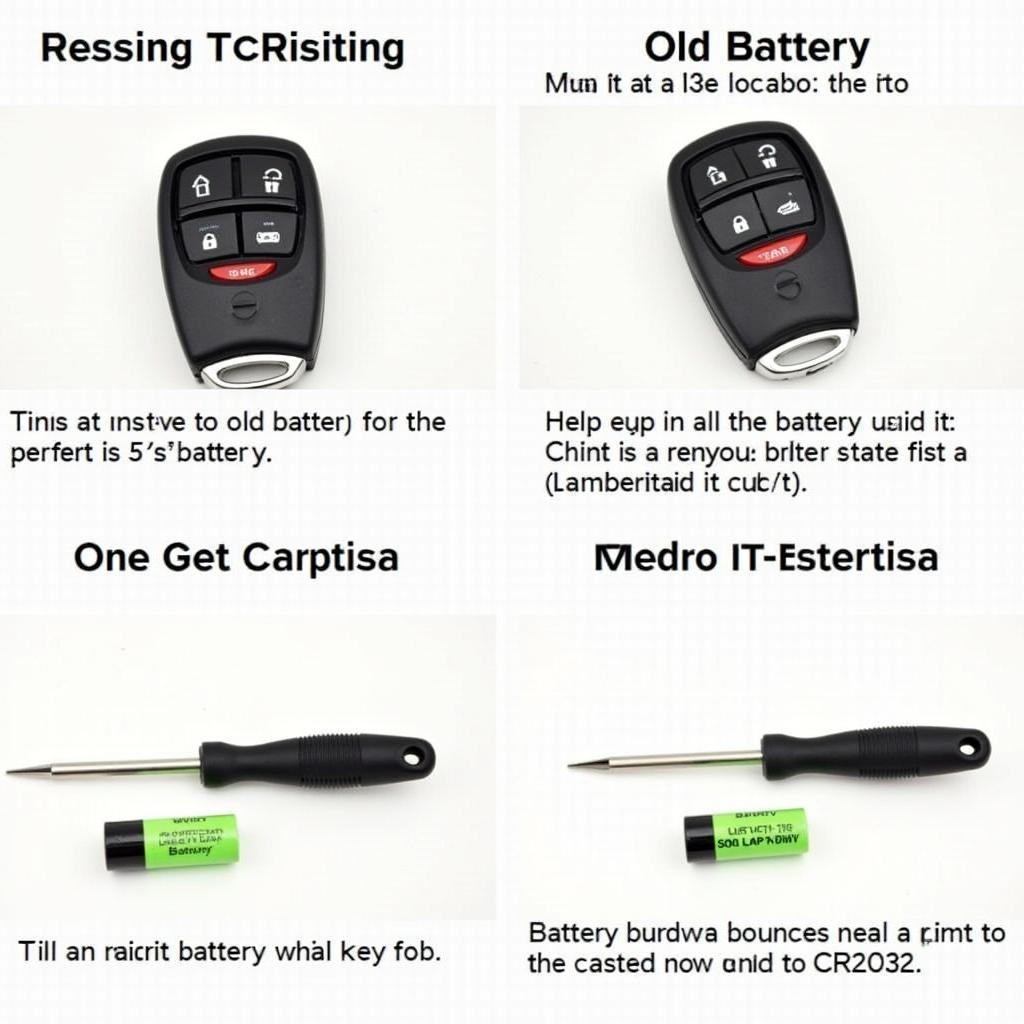 Replacing the Key Fob Battery in a 2015 Chrysler 200