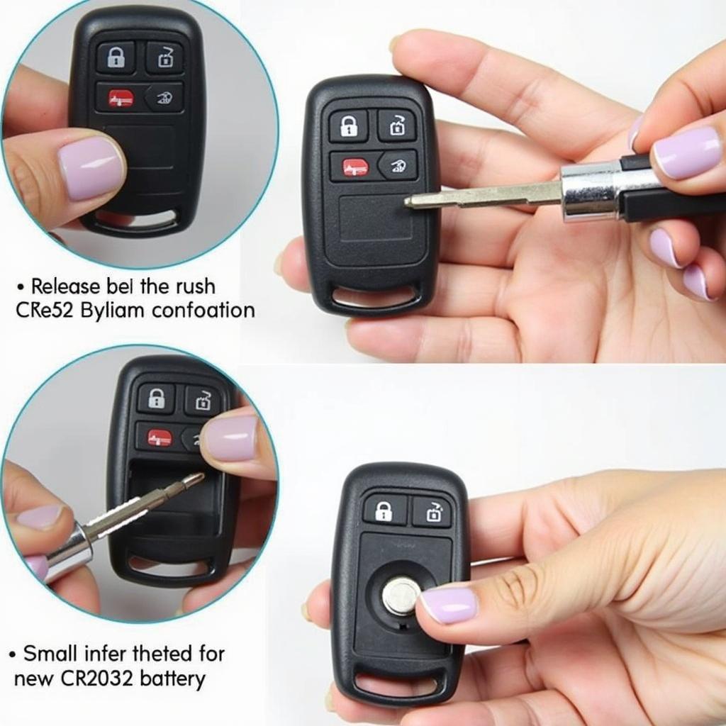 Replacing the Battery in a 2015 Chrysler 200S Key Fob