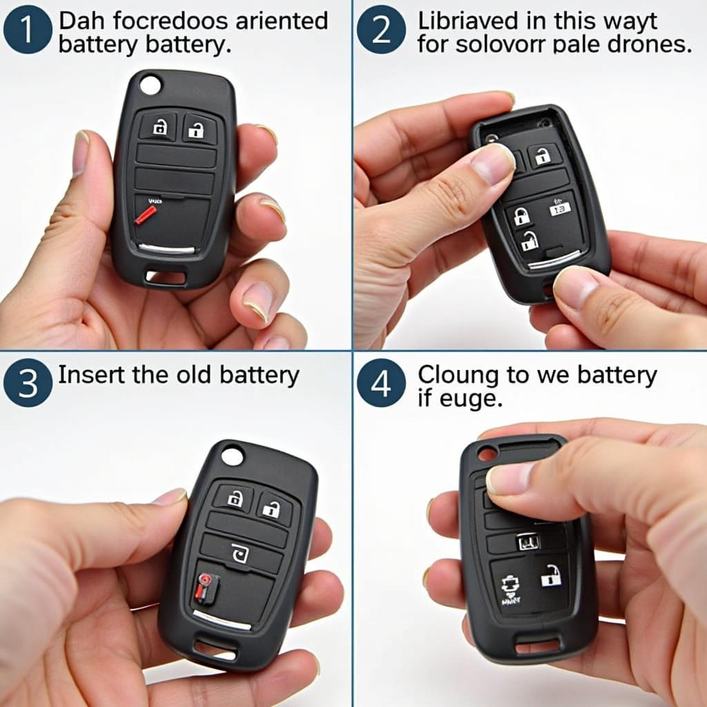 2015 Chrysler 300 Key Fob Battery Replacement Steps