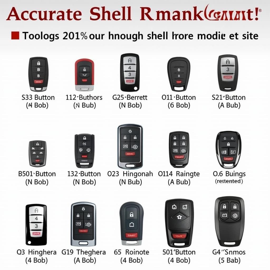 2015 GMC Key Fob Shell Types: Identifying Your Key Fob Model