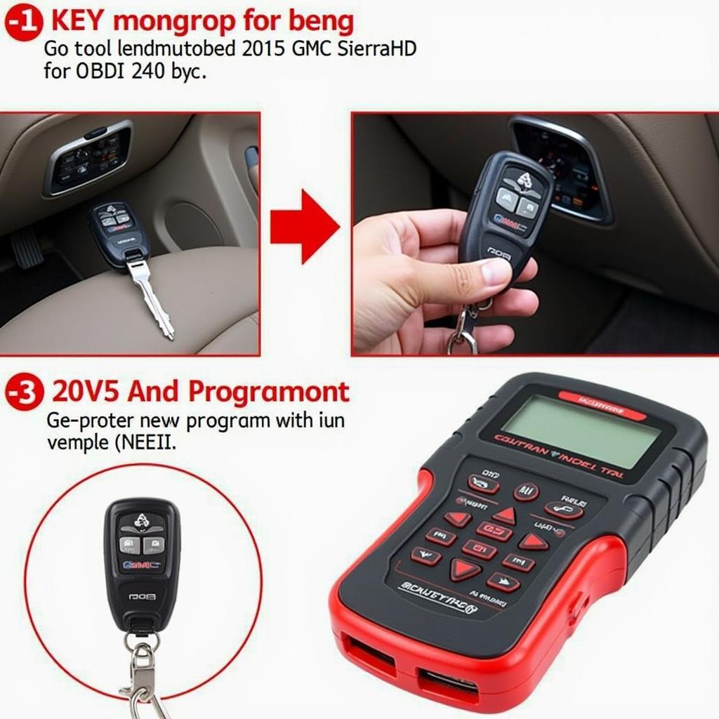 Programming a 2015 GMC Sierra 2500HD Key Fob