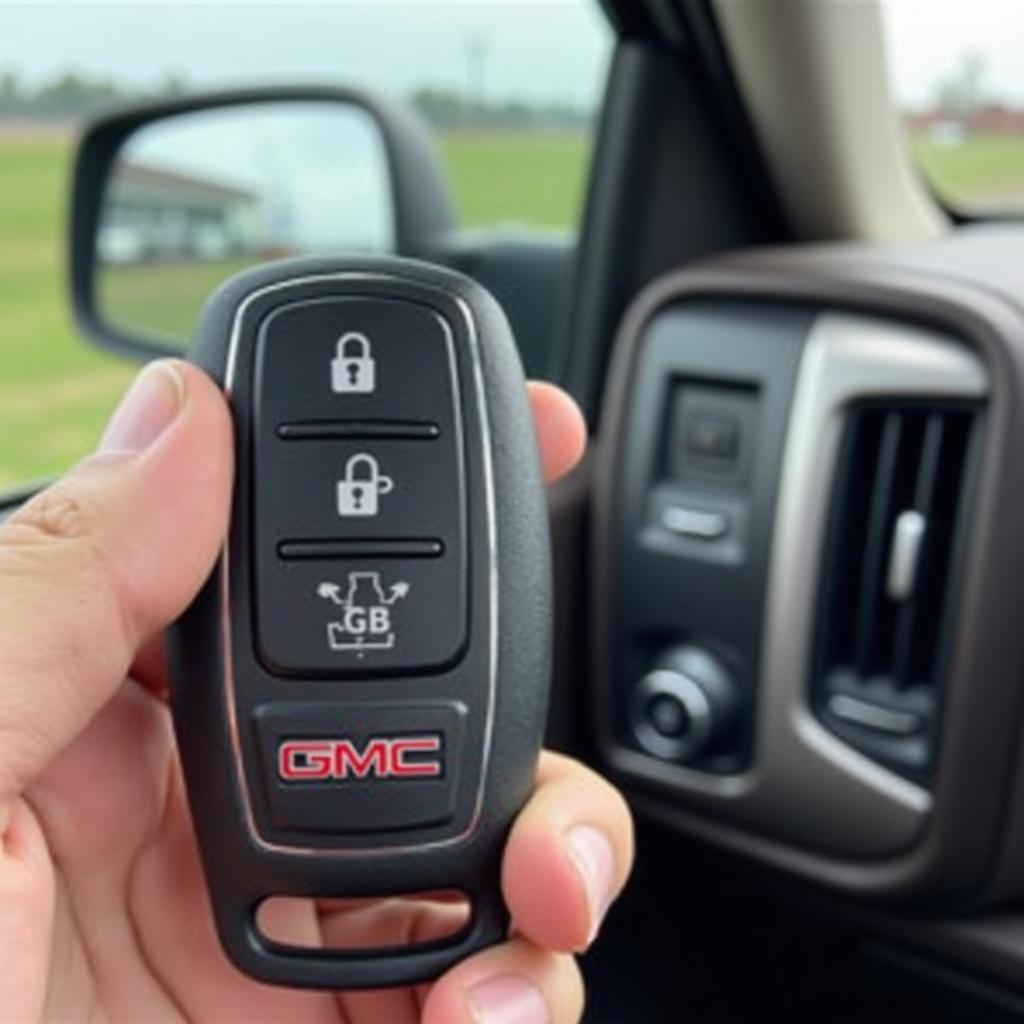 2015 GMC Sierra Key Fob Controlling Window Roll-Down Function