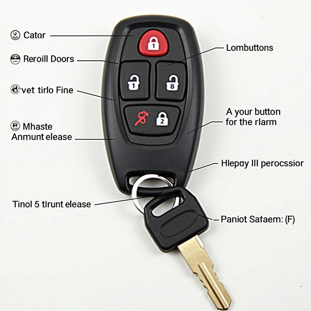 2015 Lexus Key Fob Functions: Locking, Unlocking, Remote Start, Panic Alarm, and Trunk Release