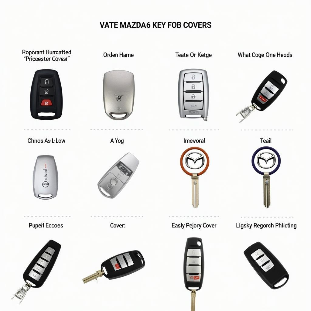 Comparing Different 2015 Mazda 6 Key Fob Covers