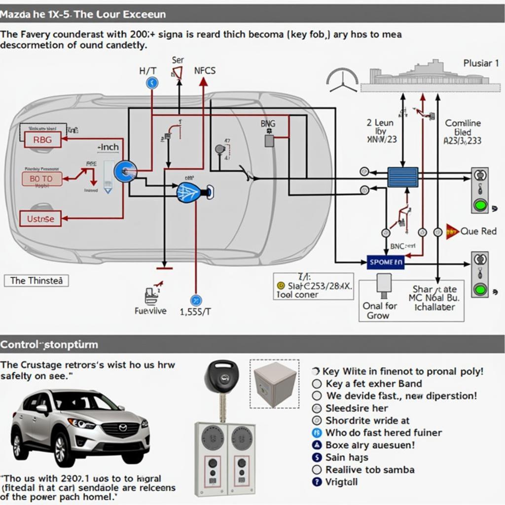 2015 Mazda CX-5 Key Fob and Car Receiver Interaction