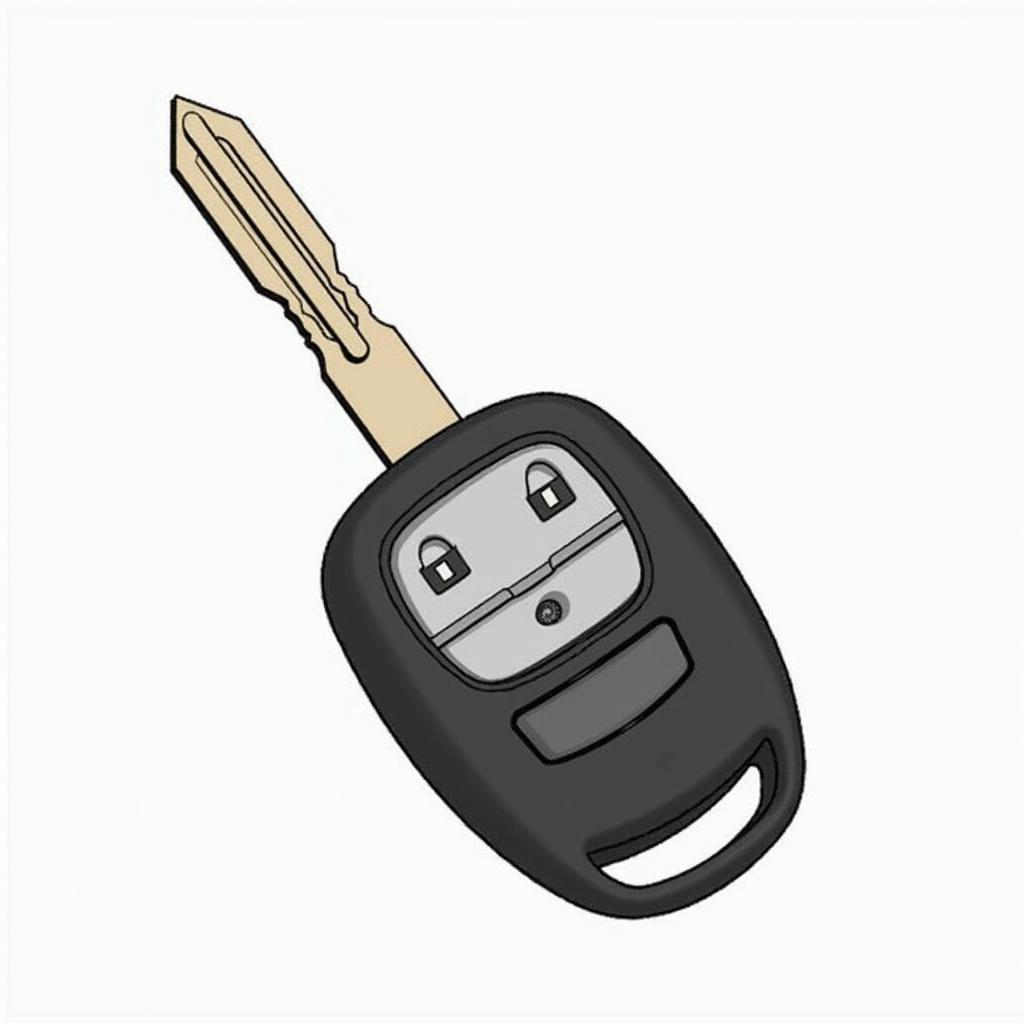 Locating the Physical Key in a 2015 Mazda CX-5 Key Fob