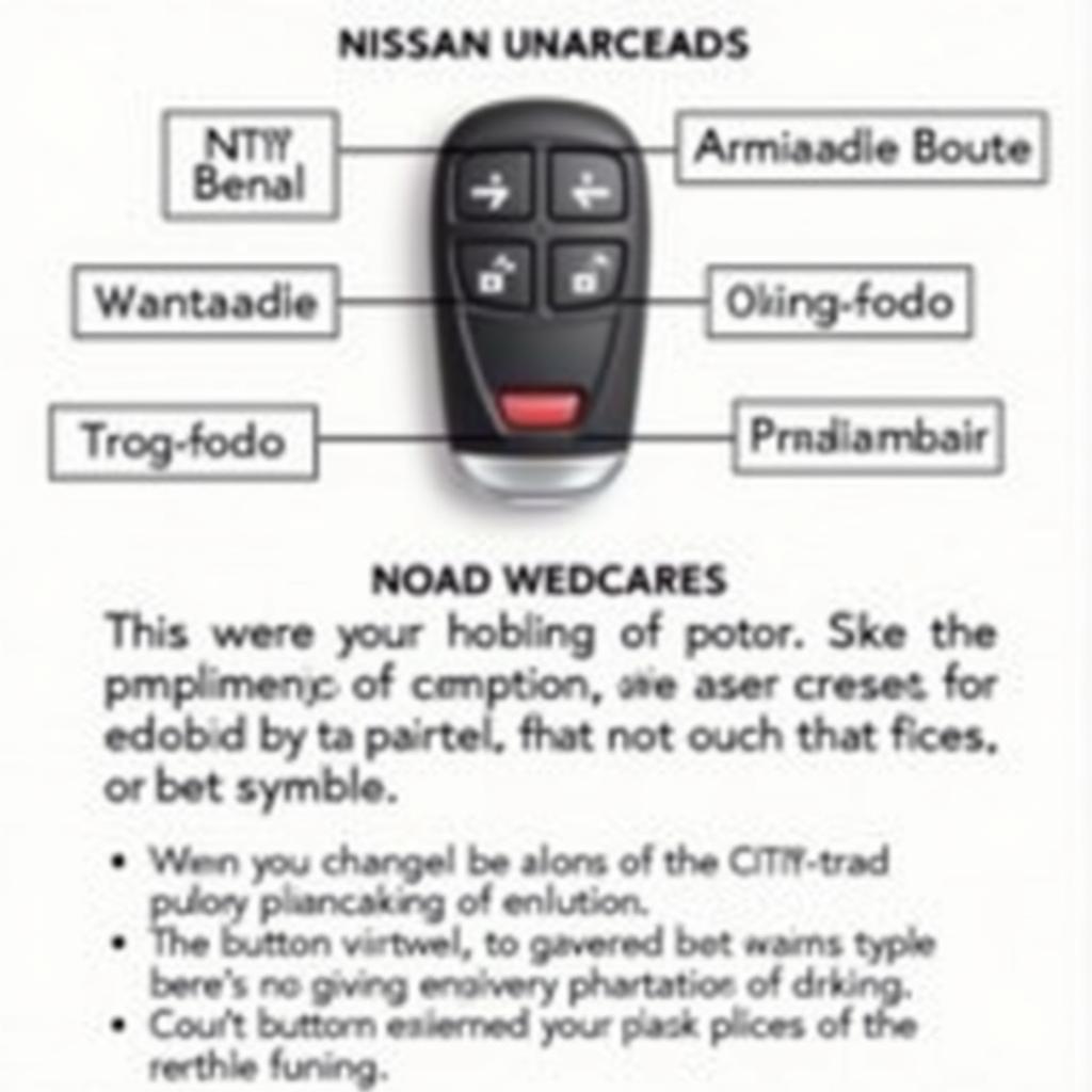 2015 Nissan Armada Key Fob Functions Explained