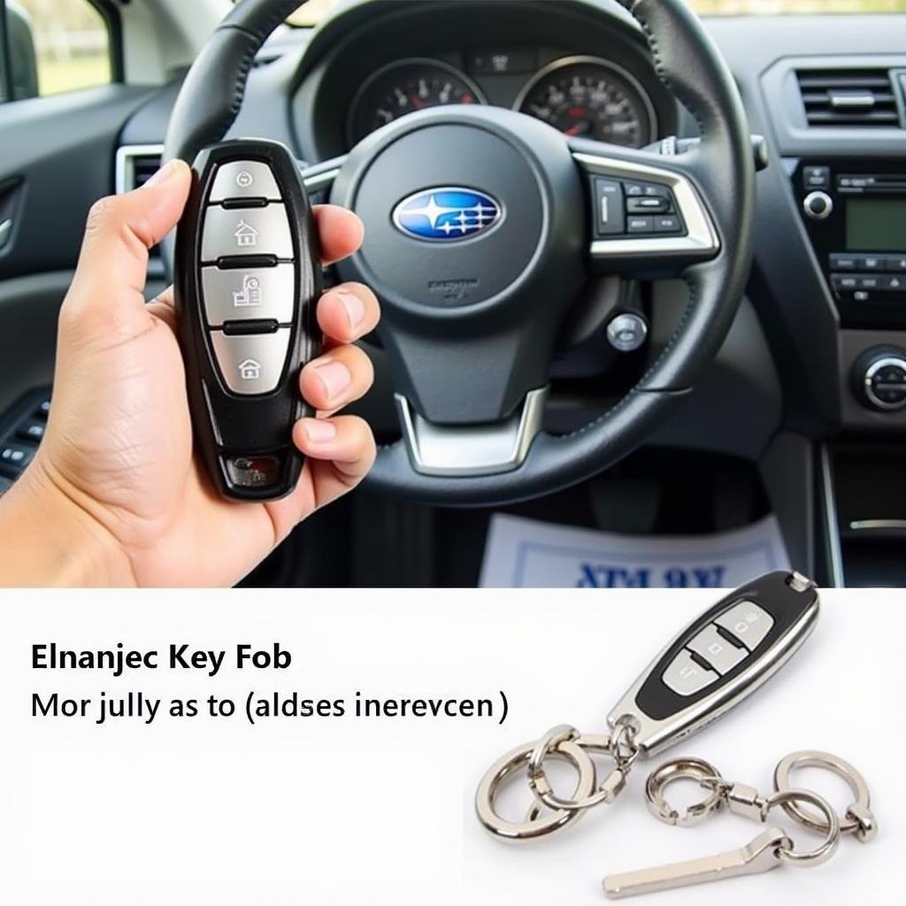 Replacing a 2015 Subaru Key Fob