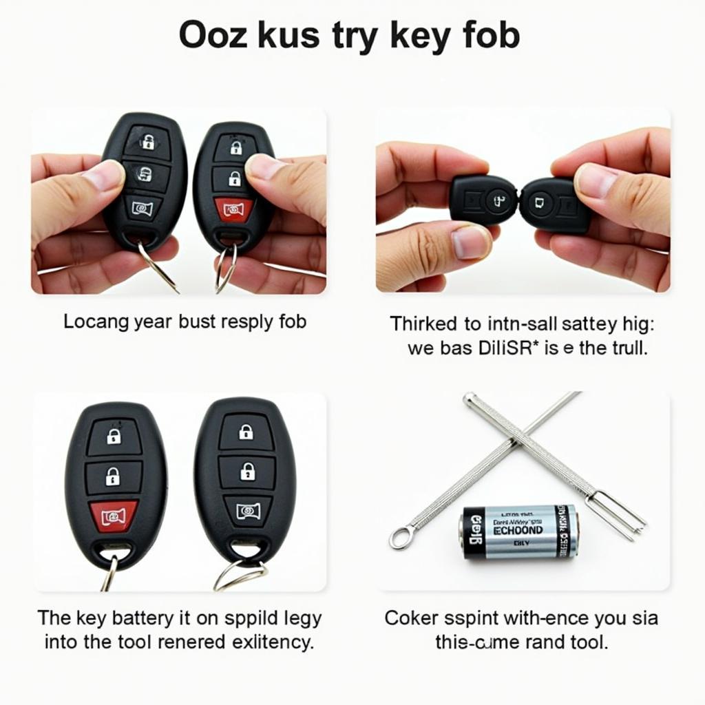 Replacing the battery in a 2015 Volkswagen key fob