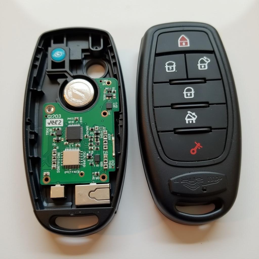 Opened 2016 Chevy Cruze Key Fob