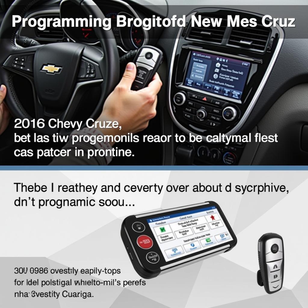 Programming a 2016 Chevy Cruze Key Fob