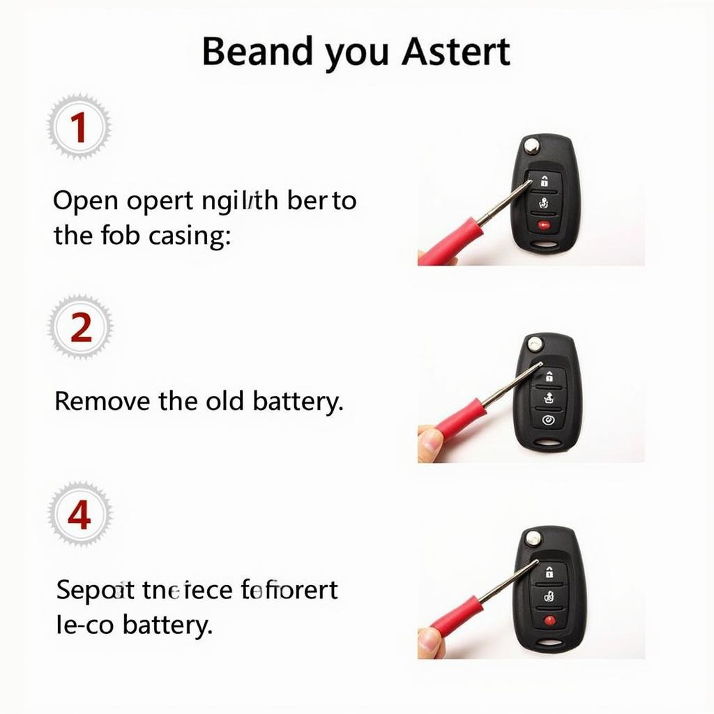 2016 Ford Fusion Key Fob Battery Replacement Steps