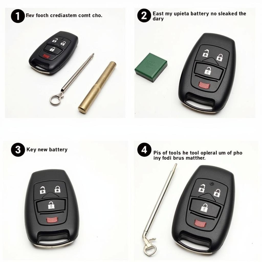 Replacing the Battery in a 2016 GMC Acadia Key Fob