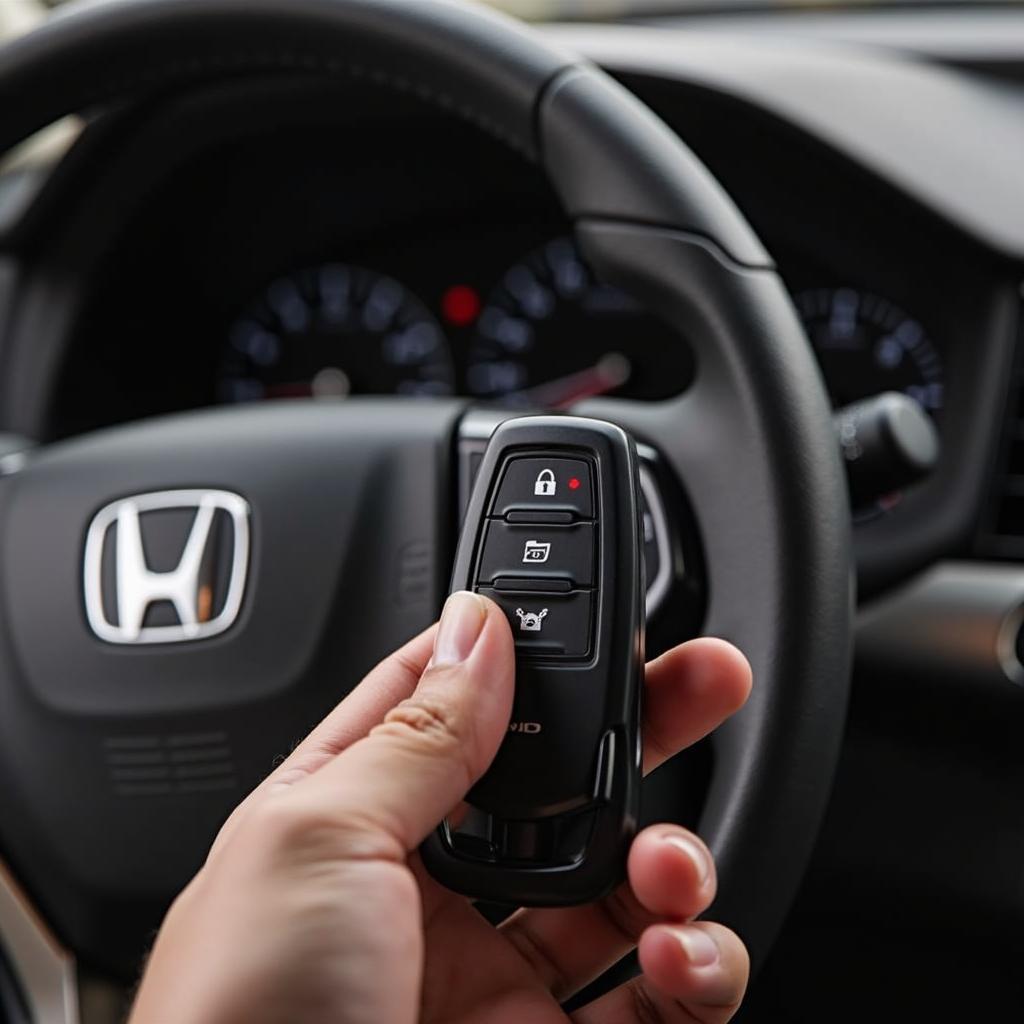 2016 Honda Pilot Key Fob Programming Process