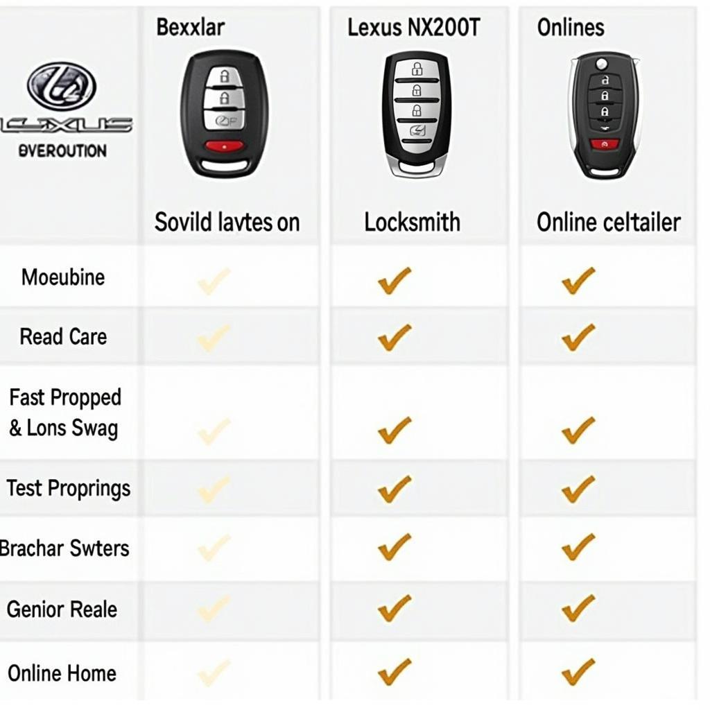 Comparing Key Fob Replacement Options: Dealership, Locksmith, and Online Retailer