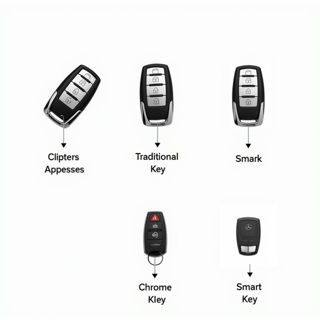 2016 Mercedes-Benz Key Fob Types: Flip, Chrome, and Smart Key Variations