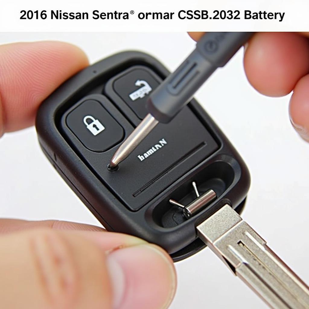 2016 Nissan Sentra Key Fob Battery Replacement Guide