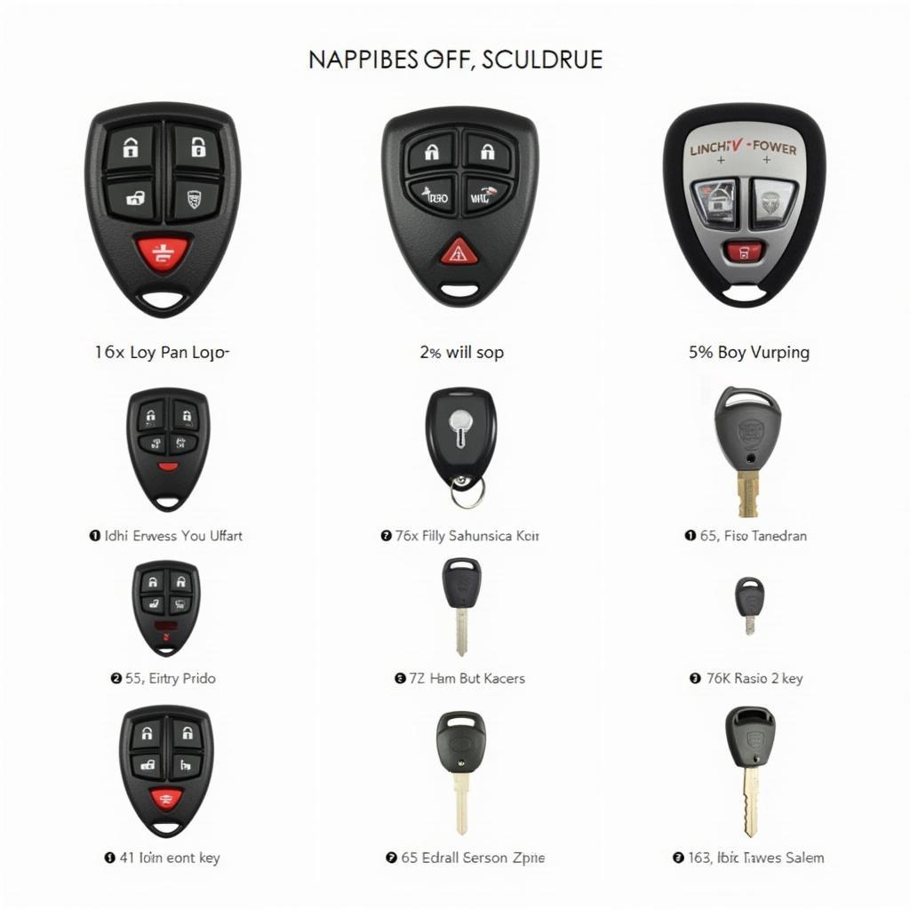 Different 2016 Ram Key Fob Types