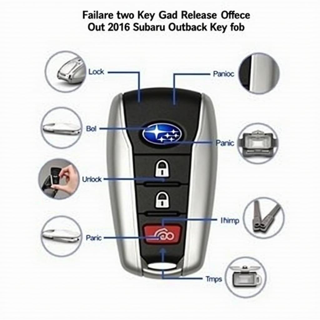 Features of the 2016 Subaru Outback Key Fob