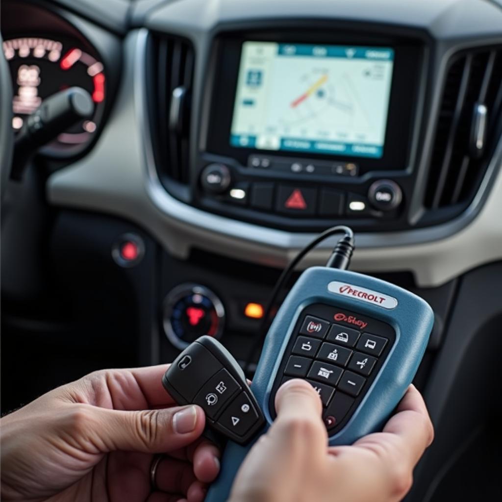 Programming a 2017 Chevy Volt Key Fob Using Diagnostic Equipment