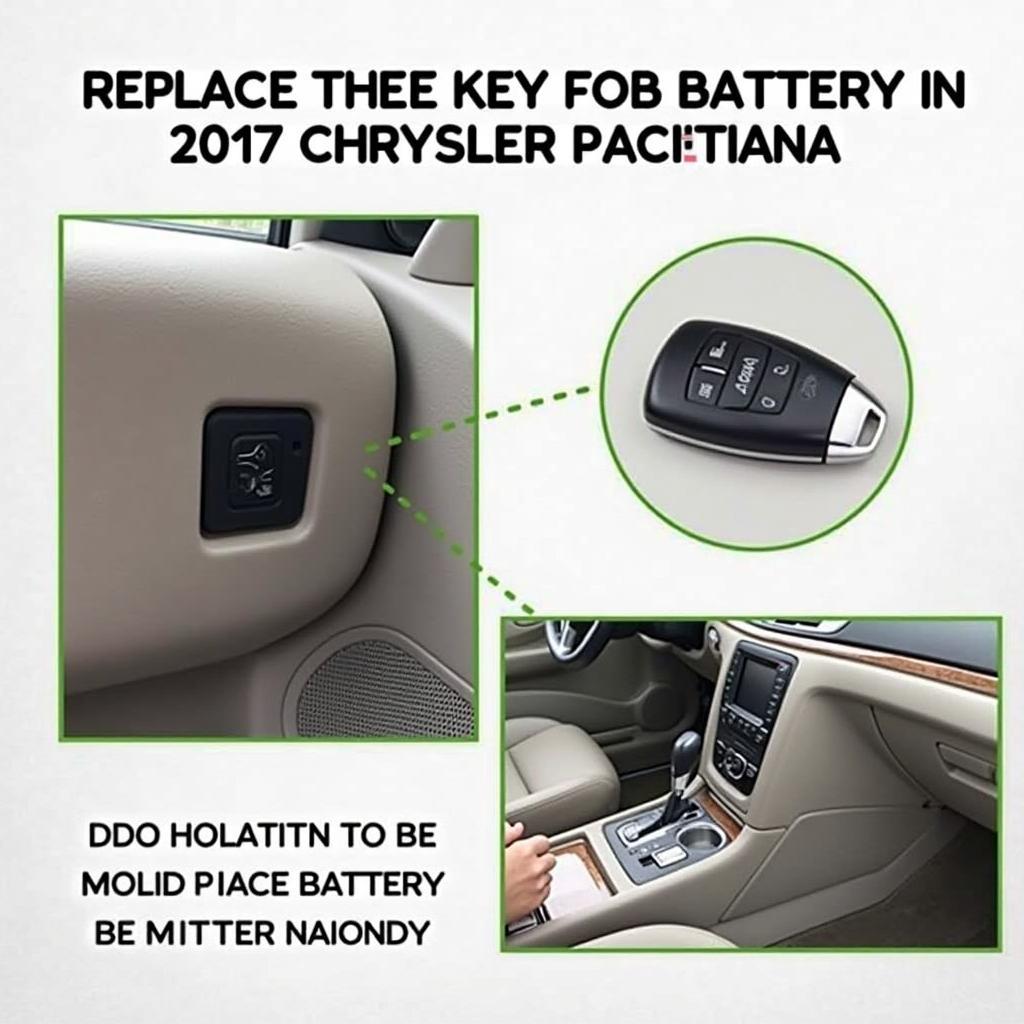 2017 Chrysler Pacifica Key Fob Battery Replacement Steps