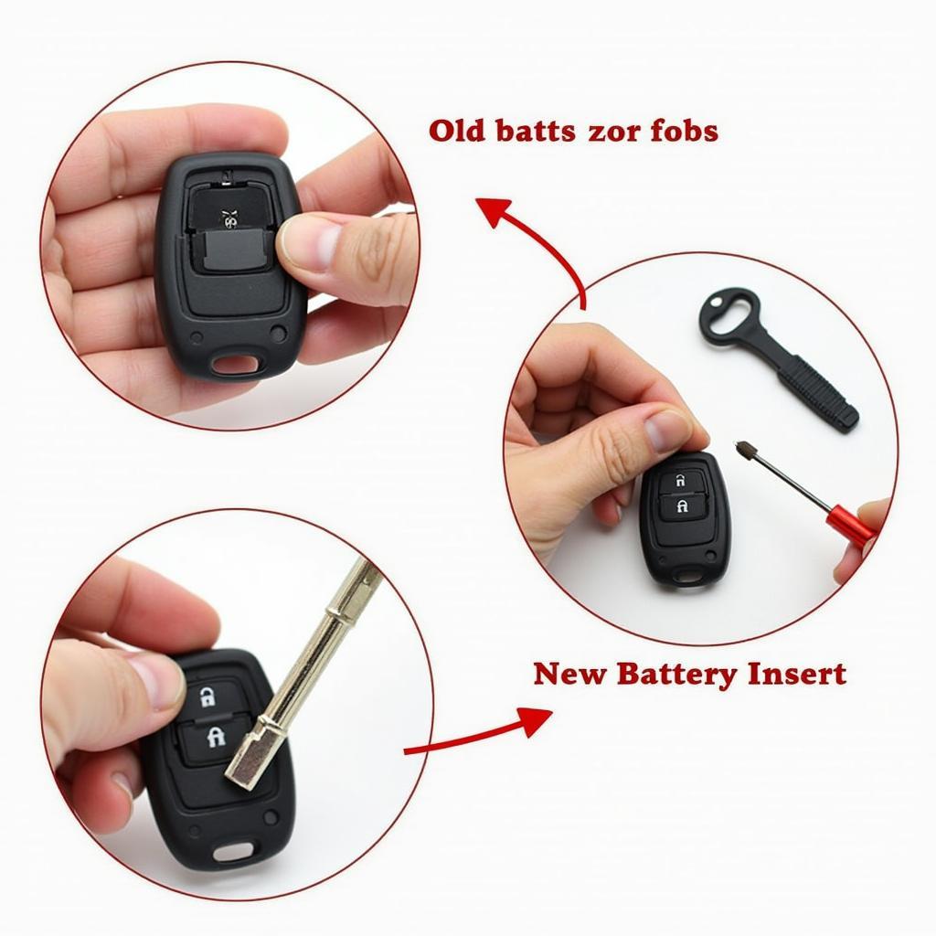 Replacing the battery in a 2017 Ford Explorer key fob