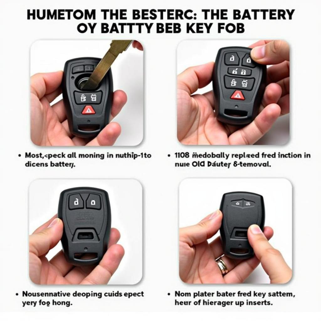 2017 Ford F150 Key Fob Battery Replacement Process