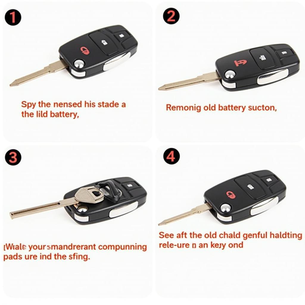 2017 Ford Flex Key Fob Battery Replacement Steps