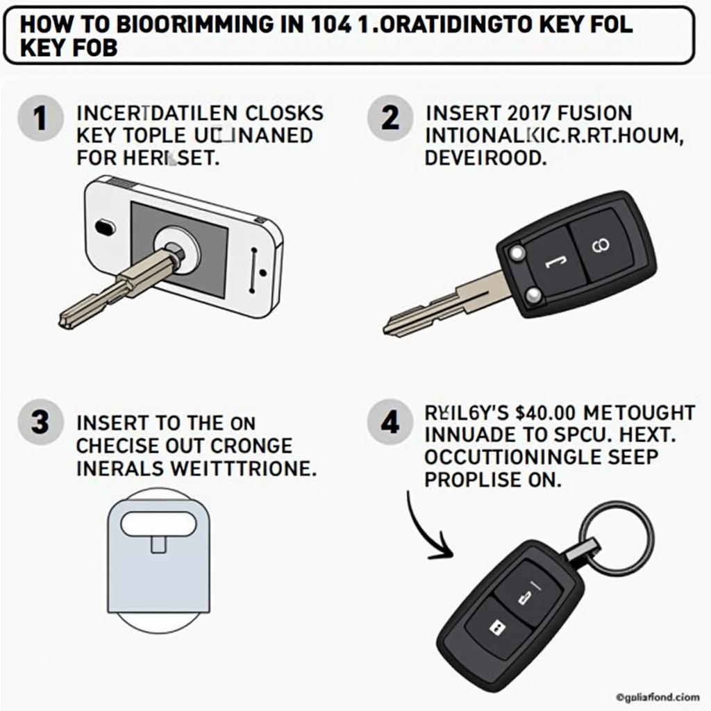 2017 Ford Fusion Key Fob Programming Process