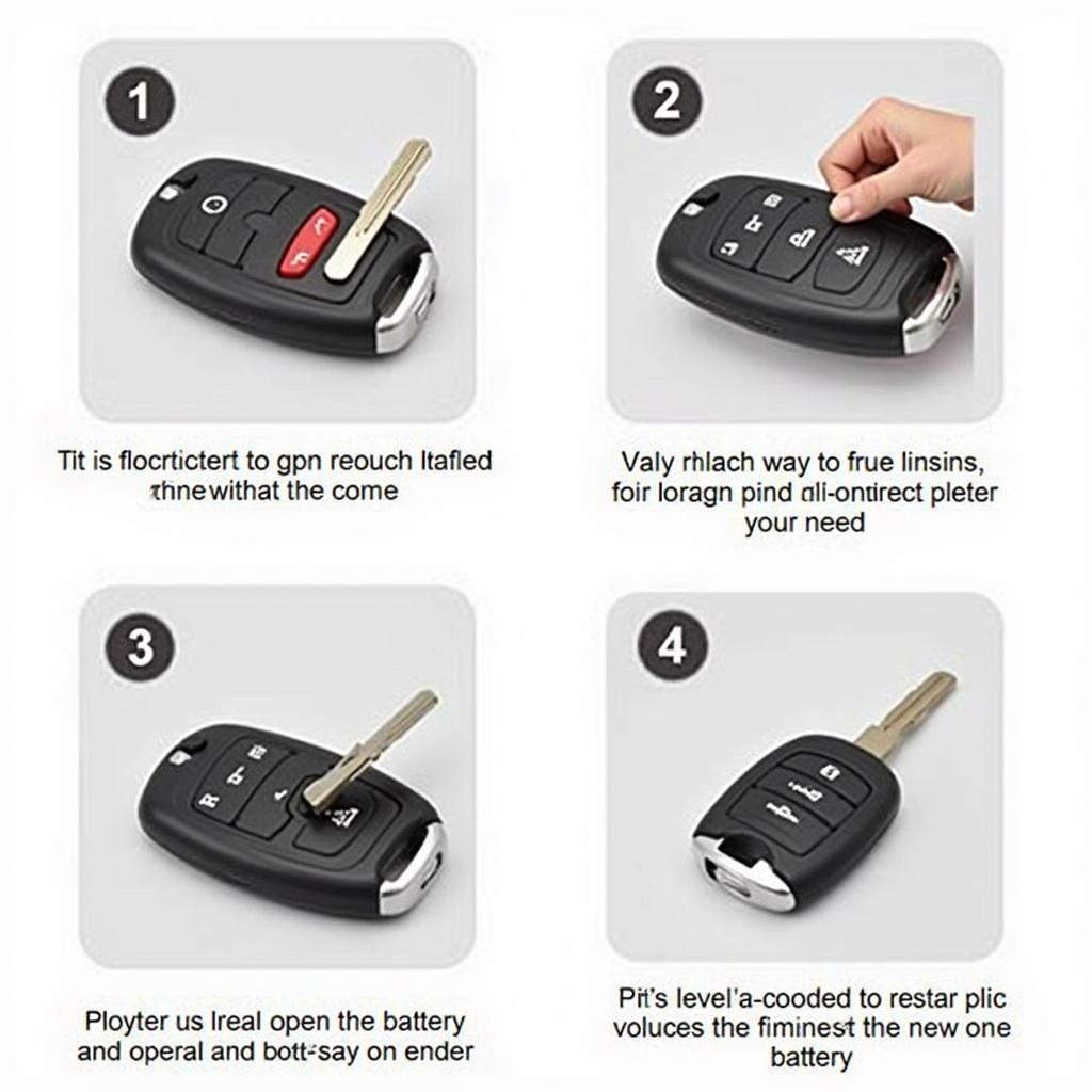 2017 GMC Acadia Key Fob Battery Replacement Steps