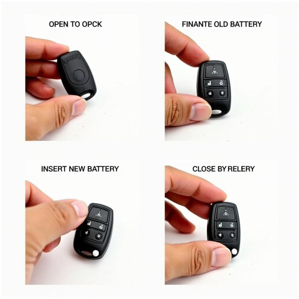 Step-by-Step Visual Guide to Replacing the Battery in a 2017 GMC Sierra Key Fob