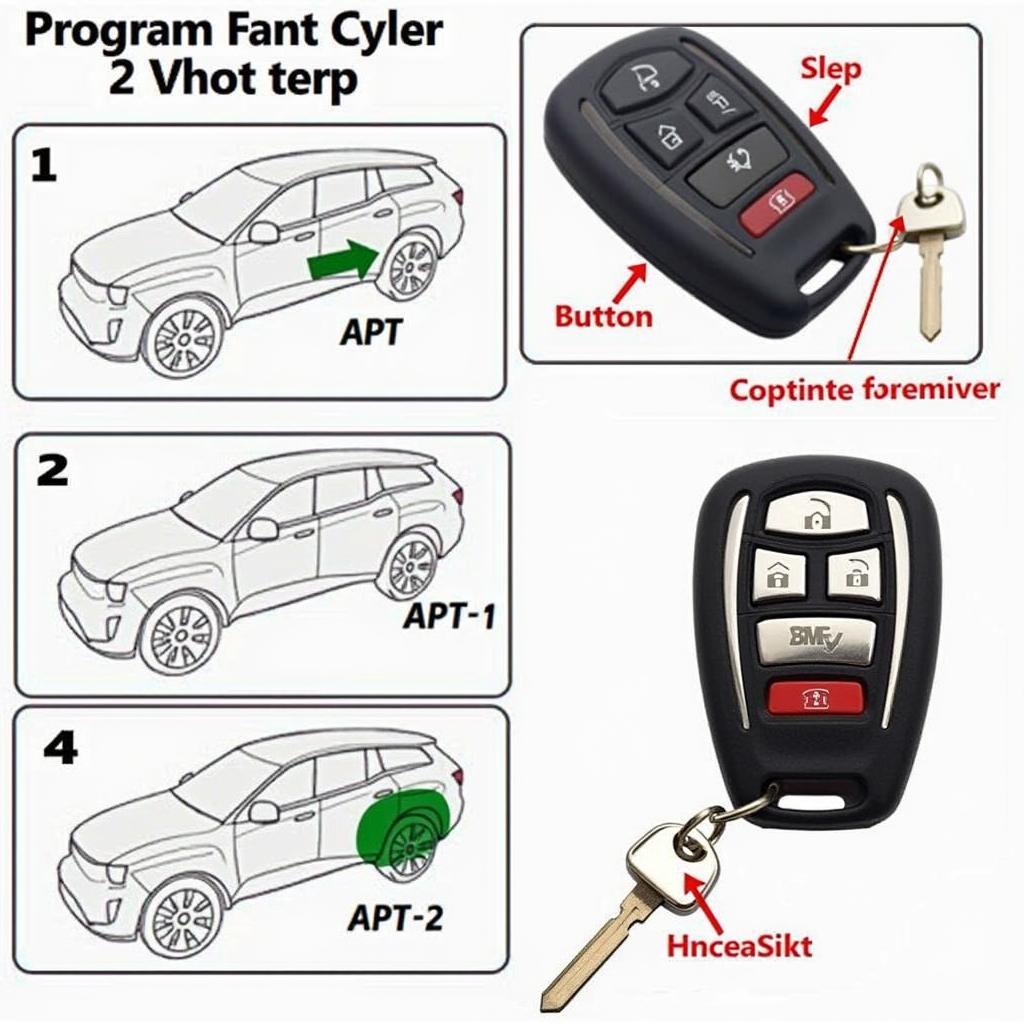 2017 GMC Terrain Key Fob Programming Steps