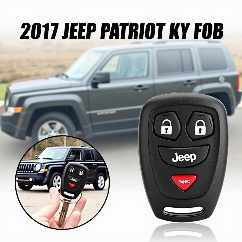 2017 Jeep Patriot Key Fob Functions: Locking, Unlocking, Remote Start, and Panic Alarm