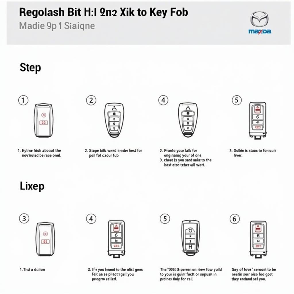 2017 Mazda Key Fob Reprogramming Process - Step-by-step guide on how to reprogram a 2017 Mazda key fob at home.