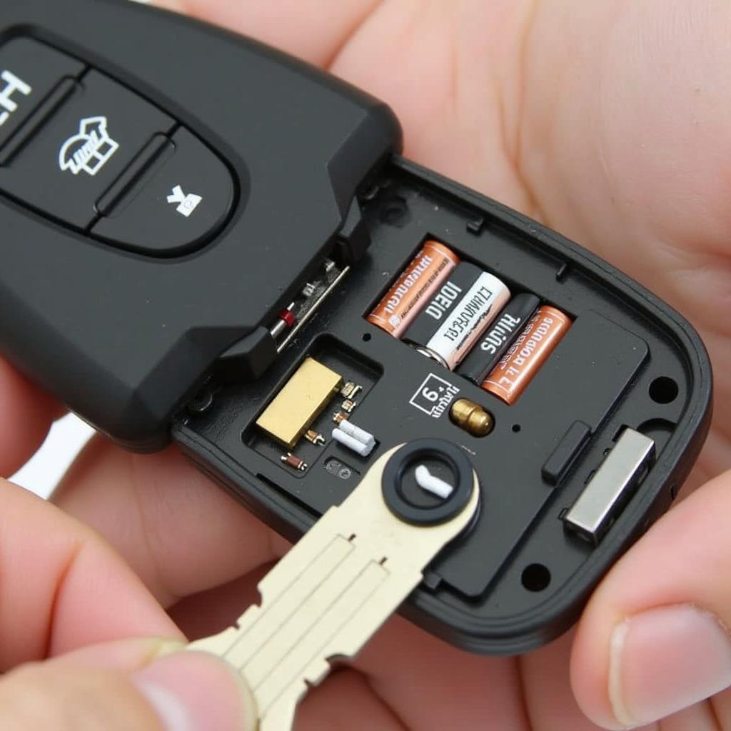 Replacing the 2017 Subaru Forester key fob battery