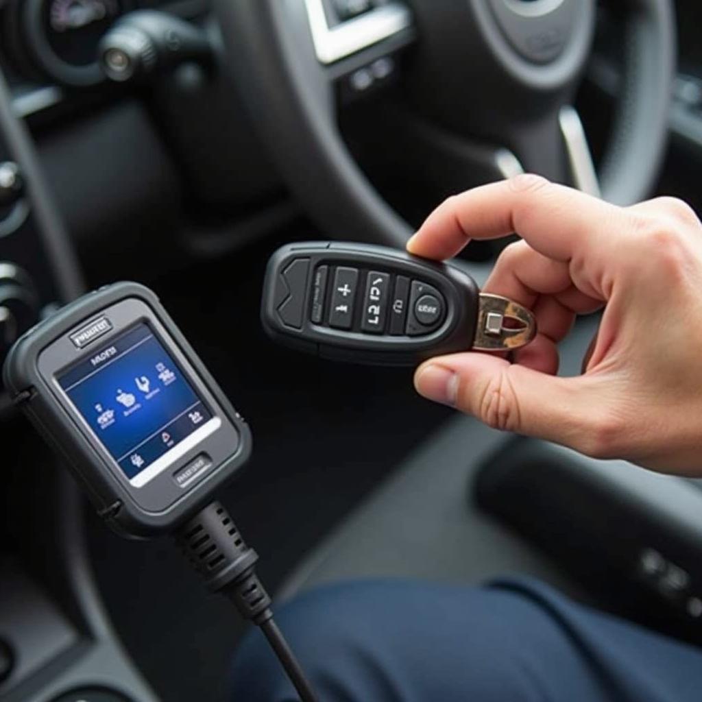 Using a Diagnostic Tool to Program a 2017 Subaru Forester Key Fob