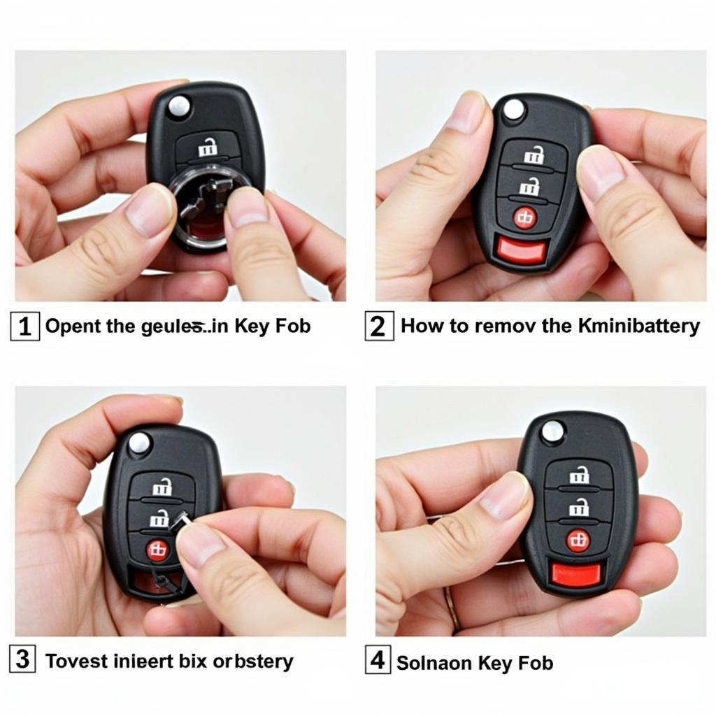 2017 Subaru Key Fob Battery Replacement Steps