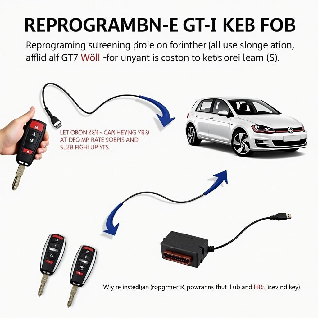 2017 VW GTI Key Fob Reprogramming Process: Connecting the Key Fob to the Vehicle's System