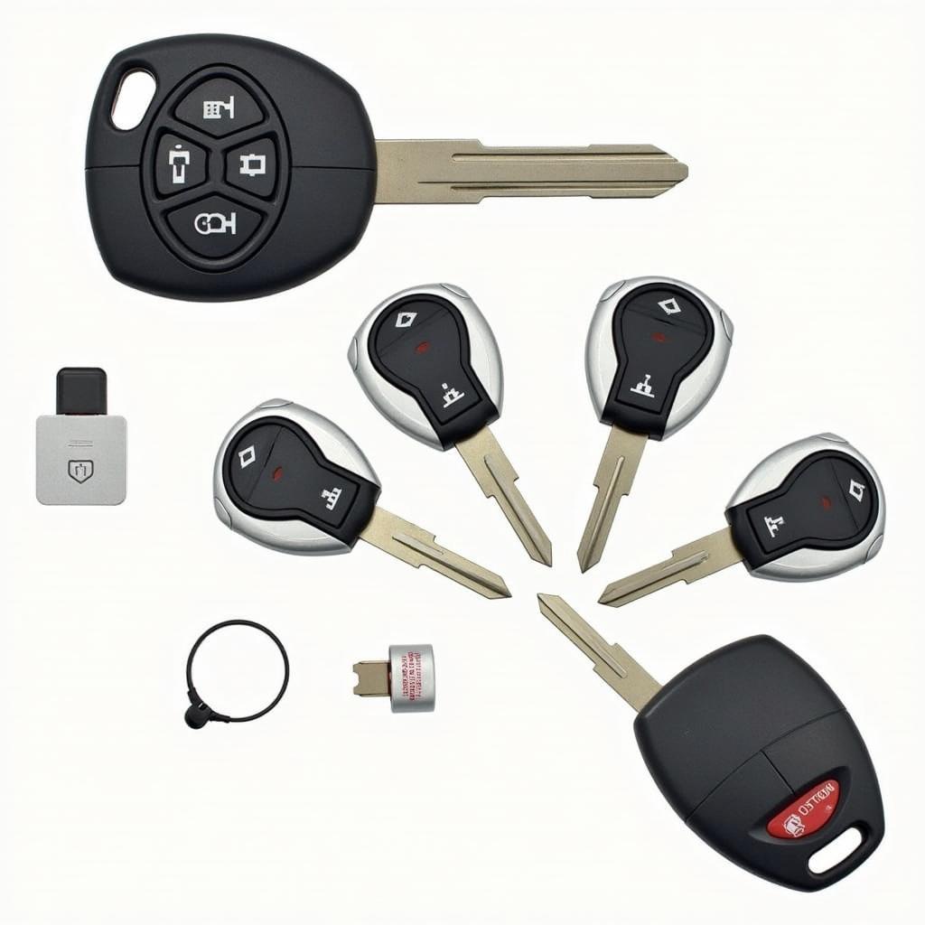 2018 Chevy Malibu LT Key Fob Components: A Detailed View