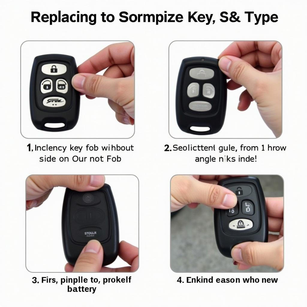 Replacing the Key Fob Battery in a 2018 Chrysler Town and Country