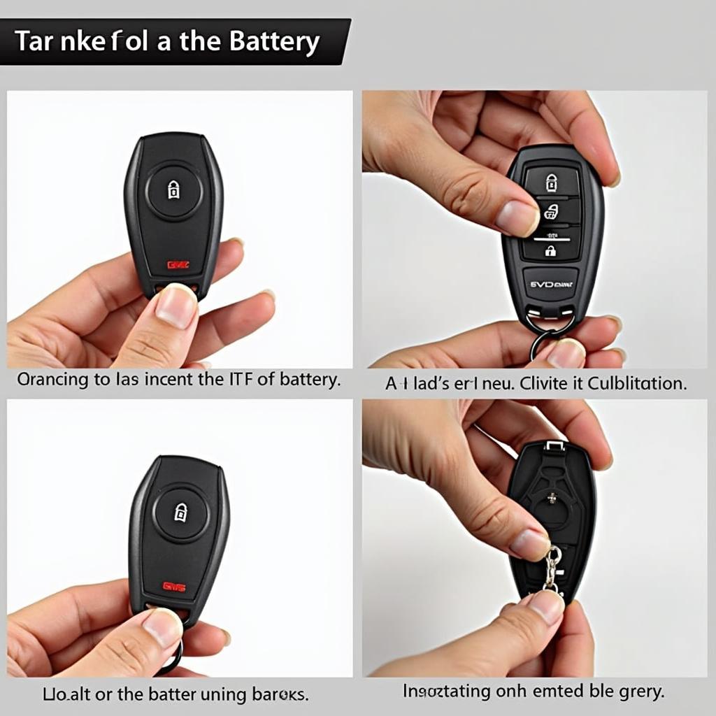 2018 GMC Key Fob Battery Replacement Guide