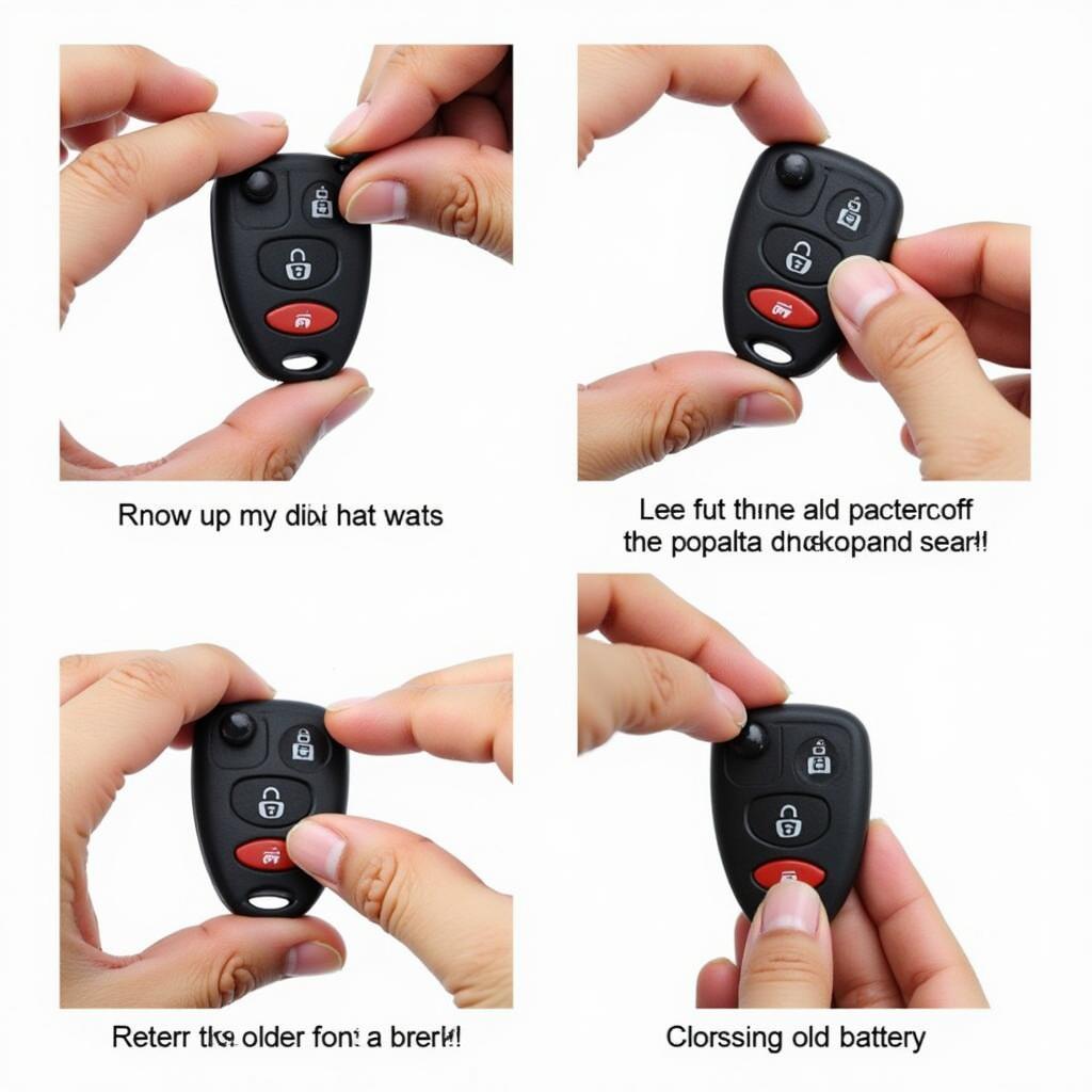 Replacing the battery in a 2018 Lexus IS300t key fob