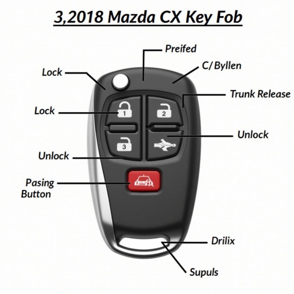 2018 Mazda CX-5 Key Fob Functions